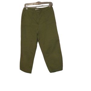 Green Talbots Capris